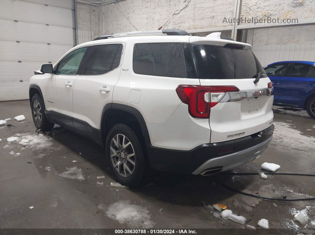 2020 Gmc Acadia Awd Slt Белый vin: 1GKKNUL47LZ186897