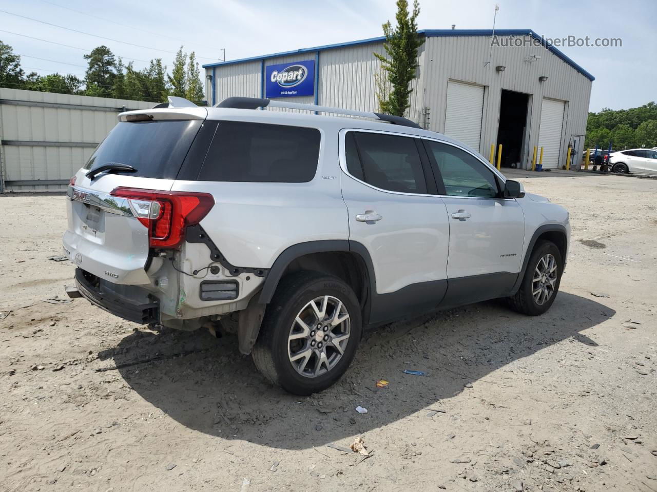 2020 Gmc Acadia Slt Silver vin: 1GKKNULS0LZ126720