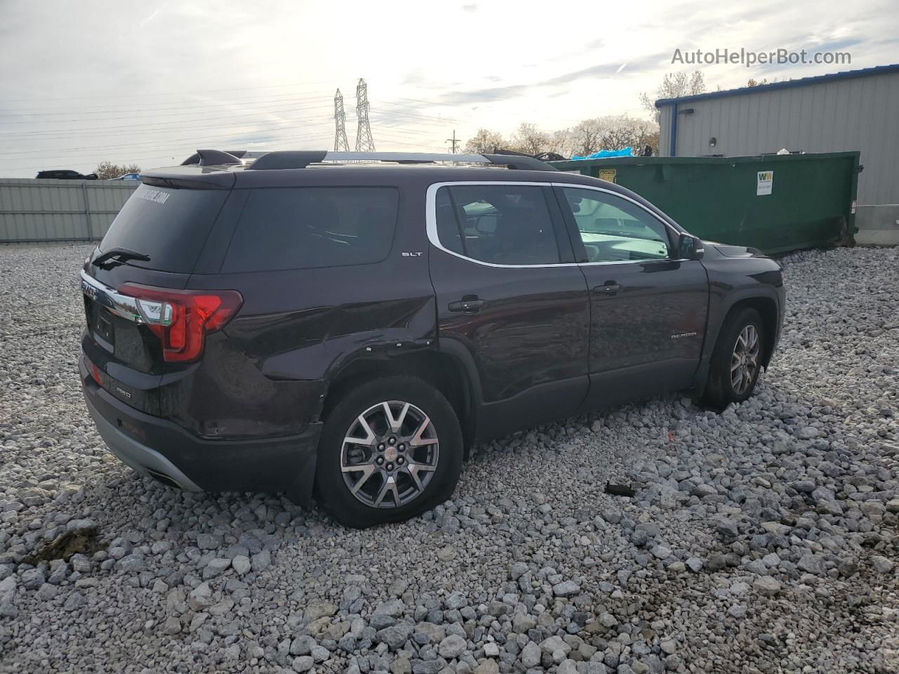 2020 Gmc Acadia Slt Бордовый vin: 1GKKNULS1LZ156499