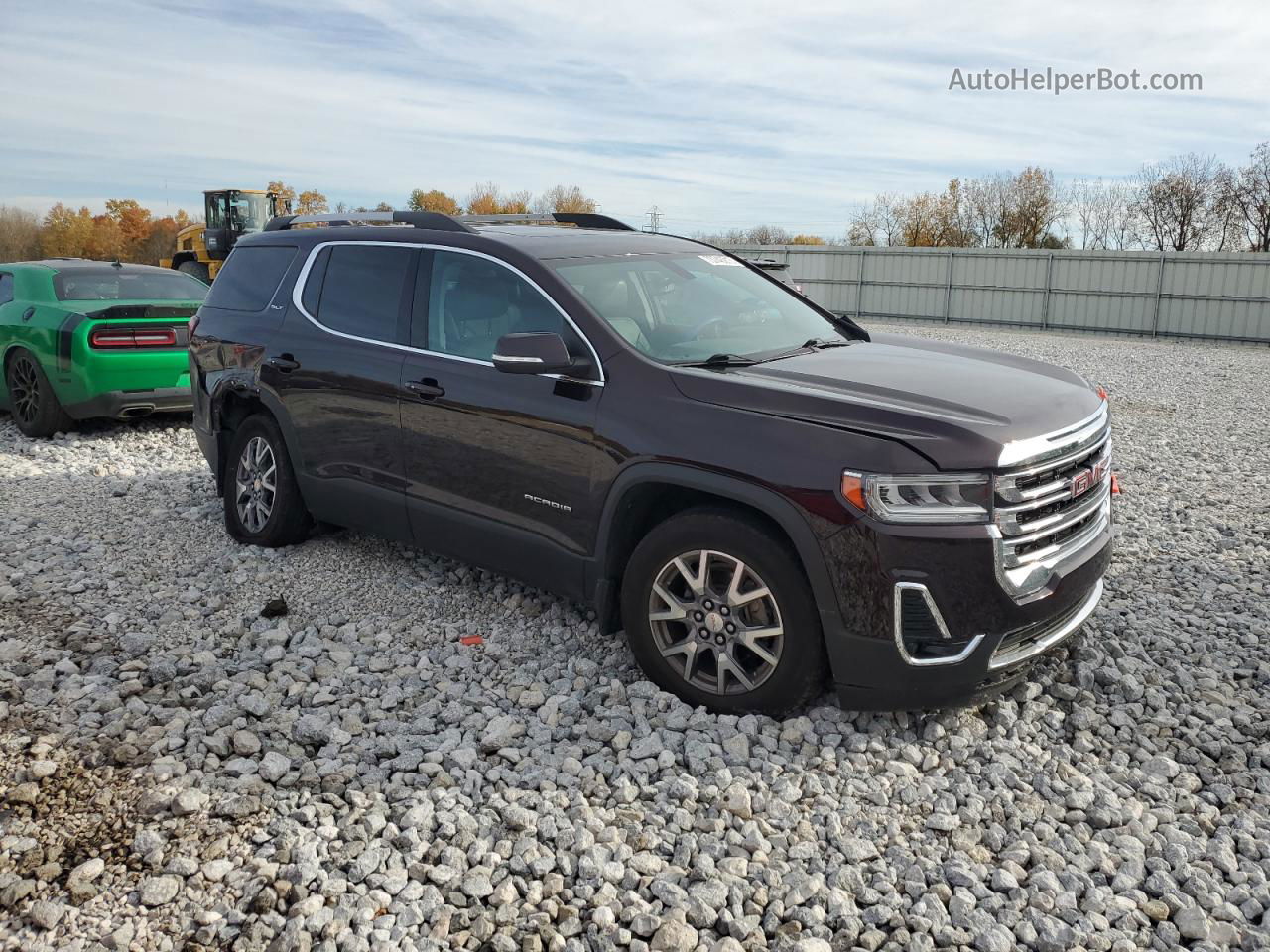 2020 Gmc Acadia Slt Burgundy vin: 1GKKNULS1LZ156499