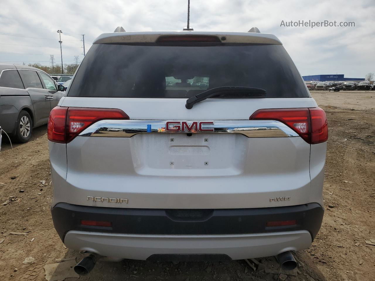 2019 Gmc Acadia Slt-1 Серебряный vin: 1GKKNULS3KZ261723