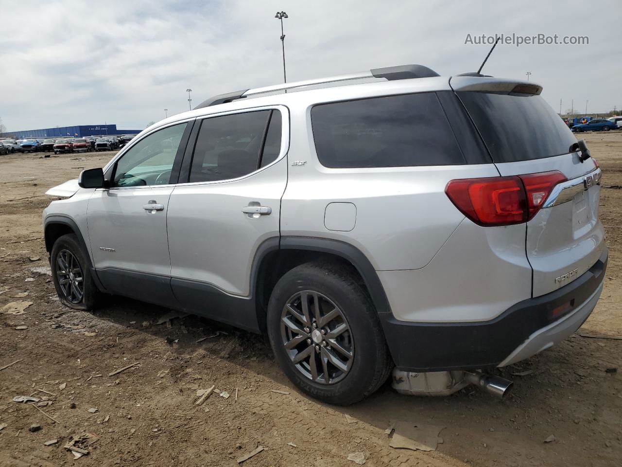 2019 Gmc Acadia Slt-1 Серебряный vin: 1GKKNULS3KZ261723