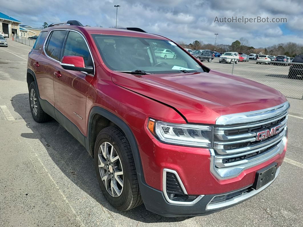 2020 Gmc Acadia Awd Slt Red vin: 1GKKNULS3LZ203645