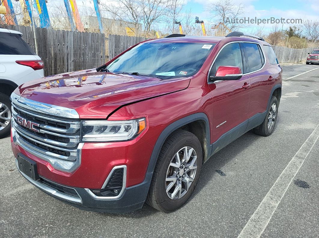 2020 Gmc Acadia Awd Slt Red vin: 1GKKNULS3LZ203645