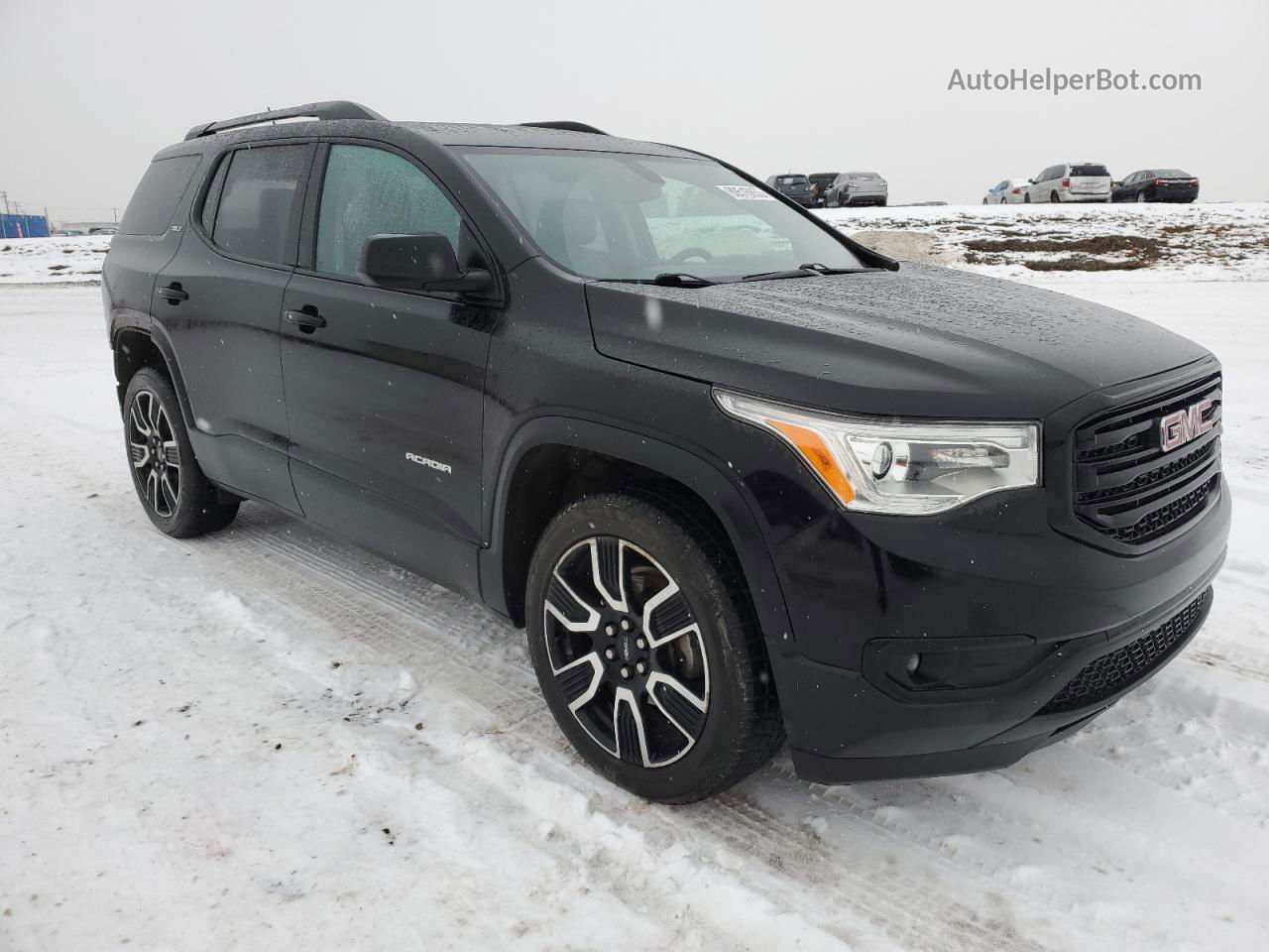 2019 Gmc Acadia Slt-1 Black vin: 1GKKNULS4KZ171108