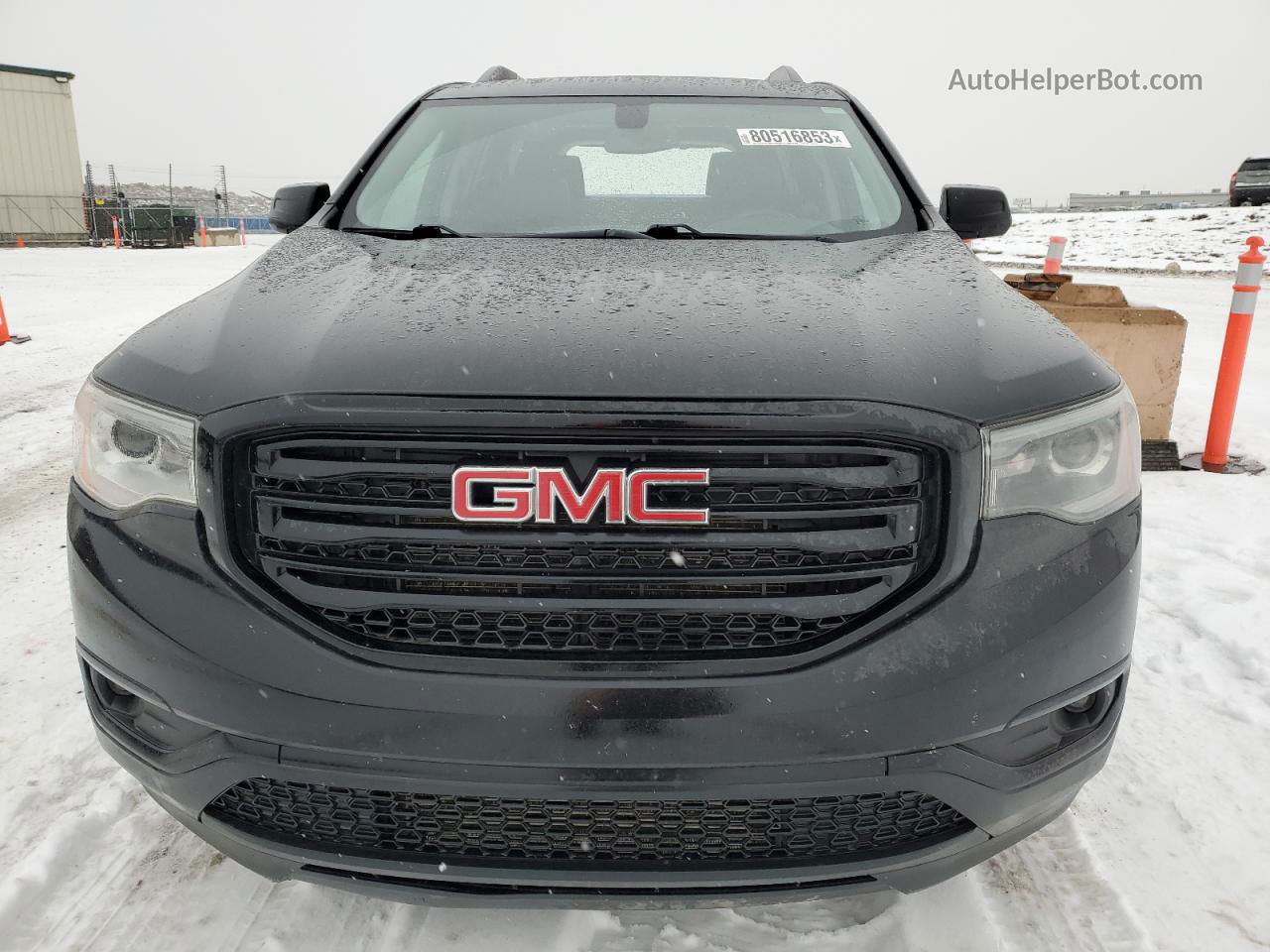 2019 Gmc Acadia Slt-1 Black vin: 1GKKNULS4KZ171108