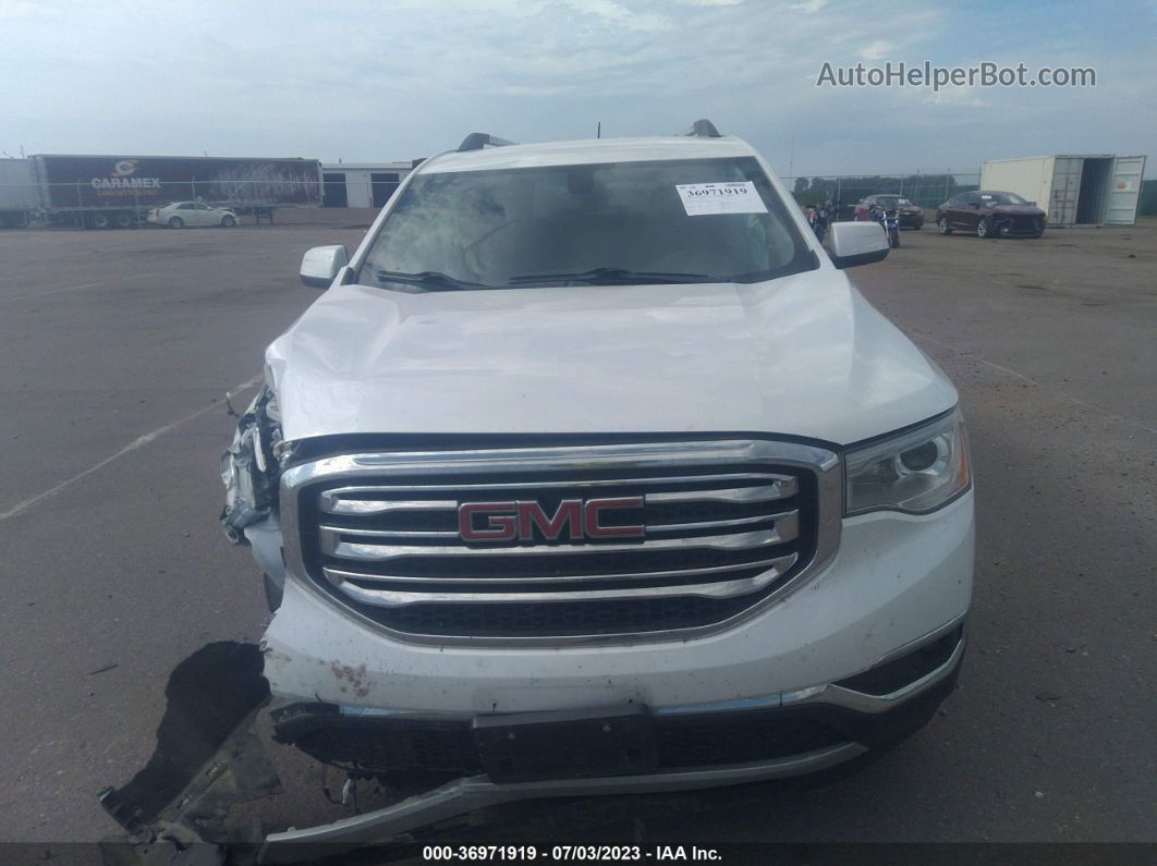 2019 Gmc Acadia Slt Белый vin: 1GKKNULS4KZ212787