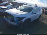 2019 Gmc Acadia Slt White vin: 1GKKNULS5KZ210854