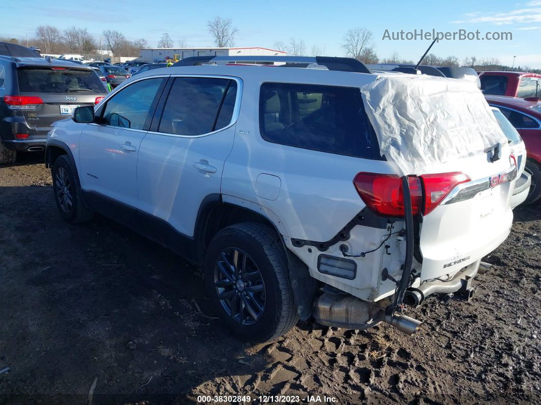 2019 Gmc Acadia Slt White vin: 1GKKNULS5KZ210854