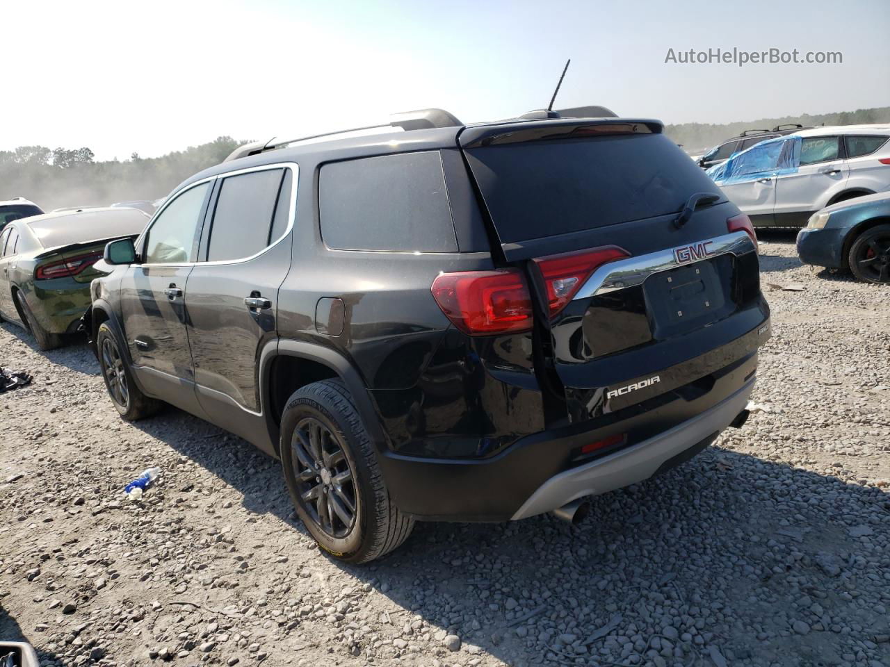 2019 Gmc Acadia Slt-1 Black vin: 1GKKNULS7KZ111212