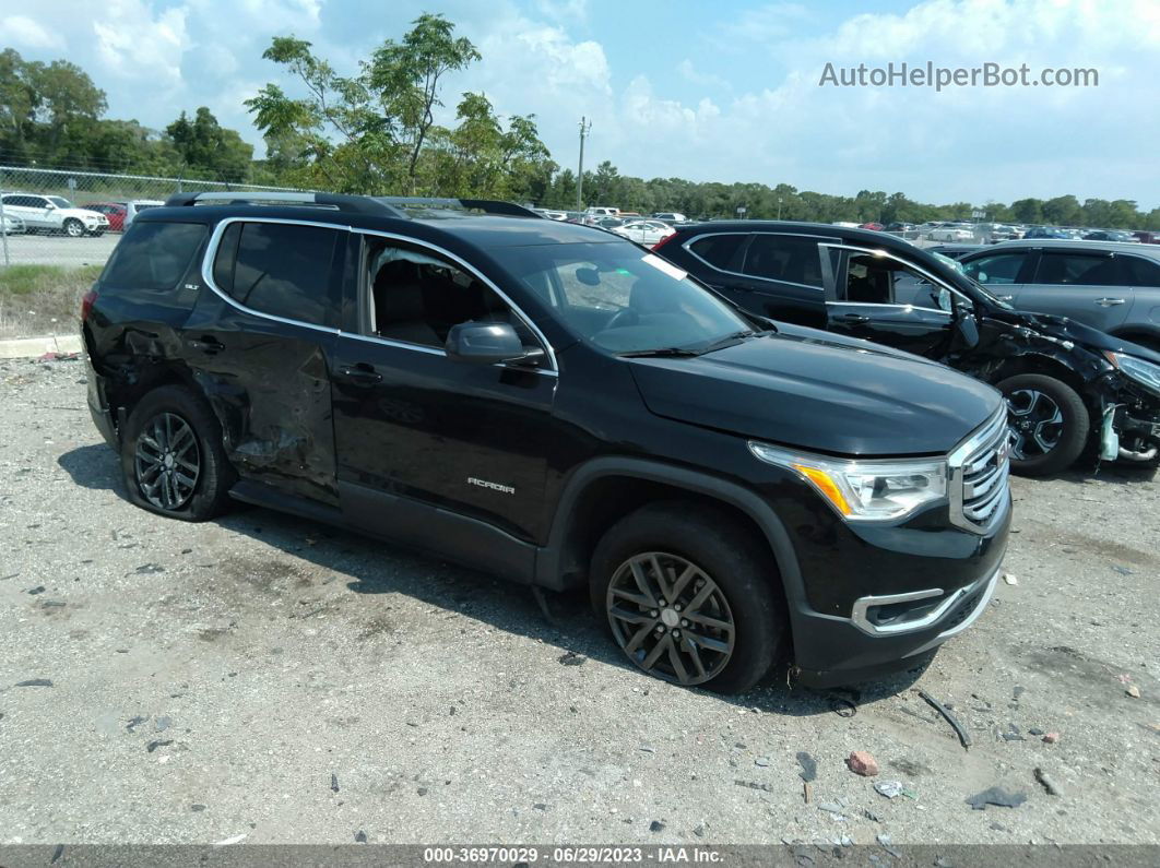 2019 Gmc Acadia Slt Black vin: 1GKKNULS8KZ266870