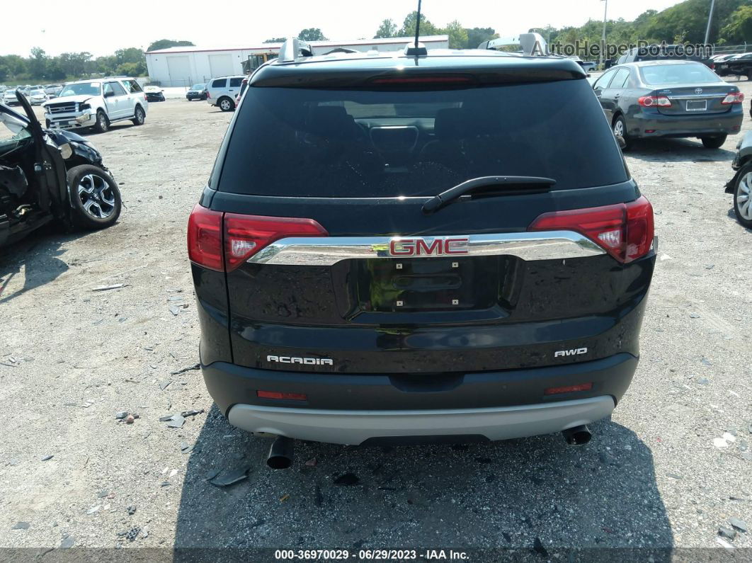 2019 Gmc Acadia Slt Black vin: 1GKKNULS8KZ266870