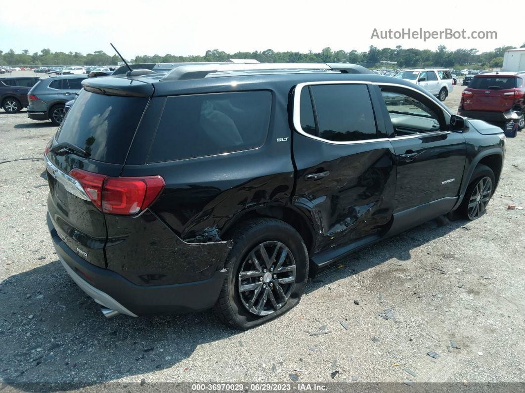 2019 Gmc Acadia Slt Black vin: 1GKKNULS8KZ266870