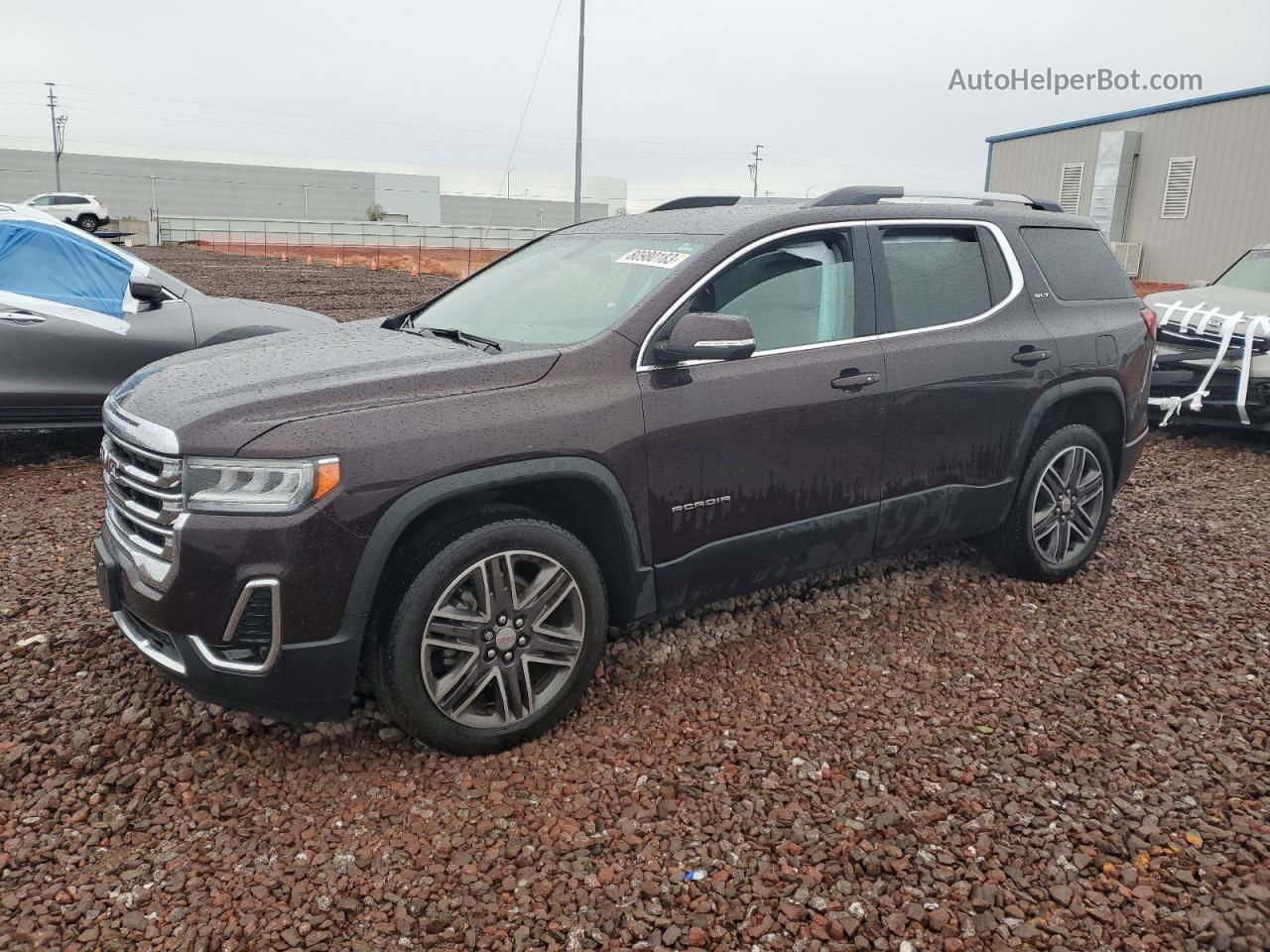 2020 Gmc Acadia Slt Burgundy vin: 1GKKNULS8LZ158220