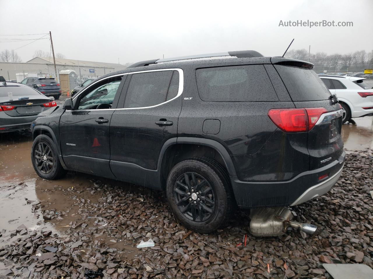 2019 Gmc Acadia Slt-1 Черный vin: 1GKKNULSXKZ171713