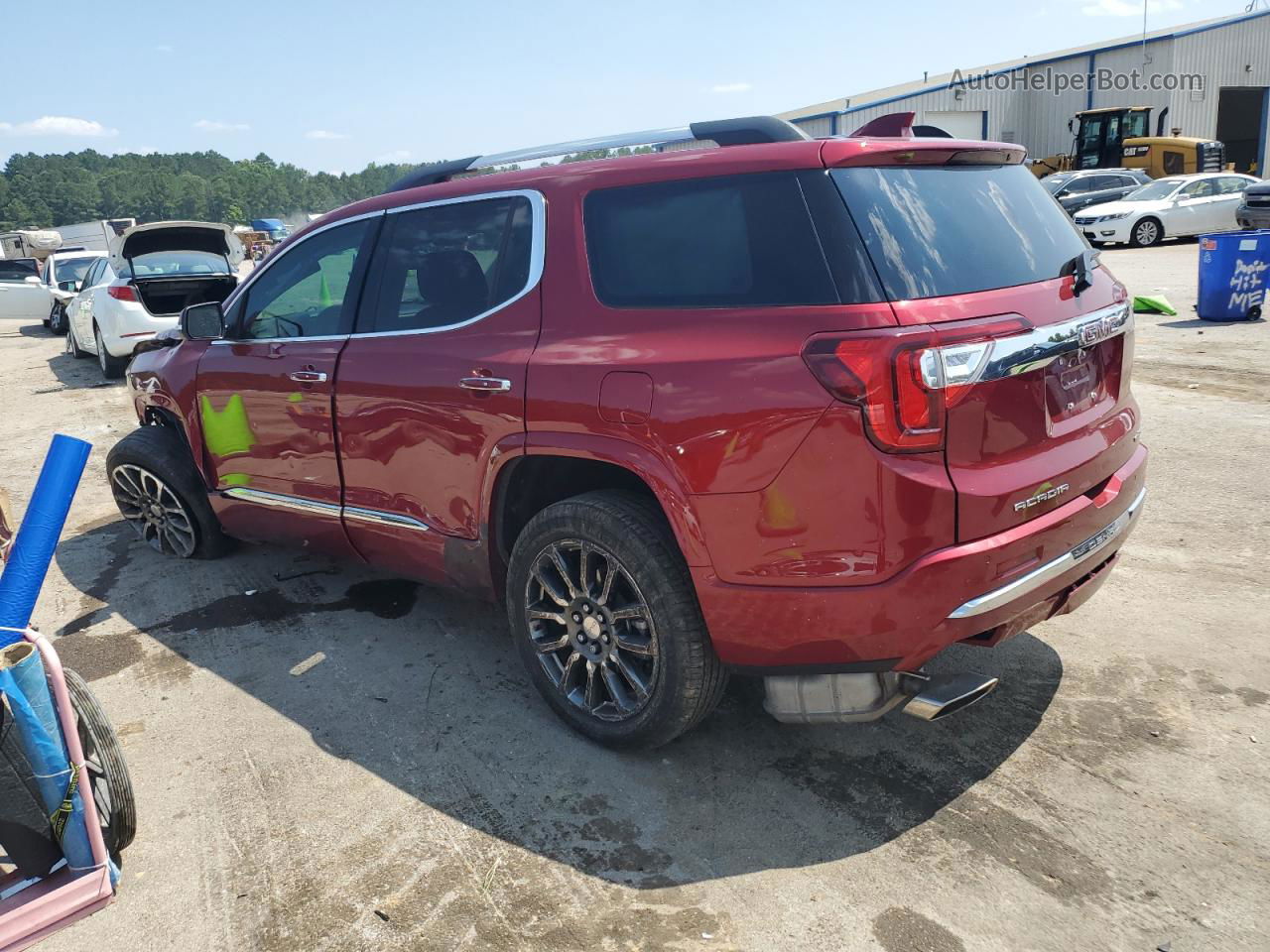 2020 Gmc Acadia Denali Red vin: 1GKKNXLS0LZ206973