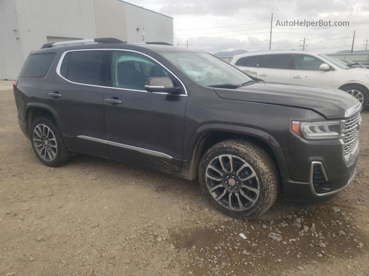 2020 Gmc Acadia Denali Серый vin: 1GKKNXLS2LZ206263