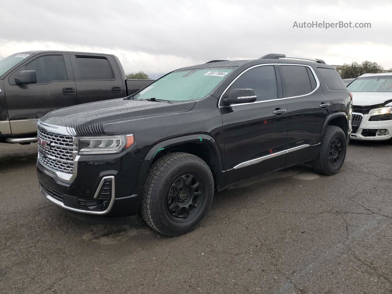 2020 Gmc Acadia Denali Black vin: 1GKKNXLS4LZ124633