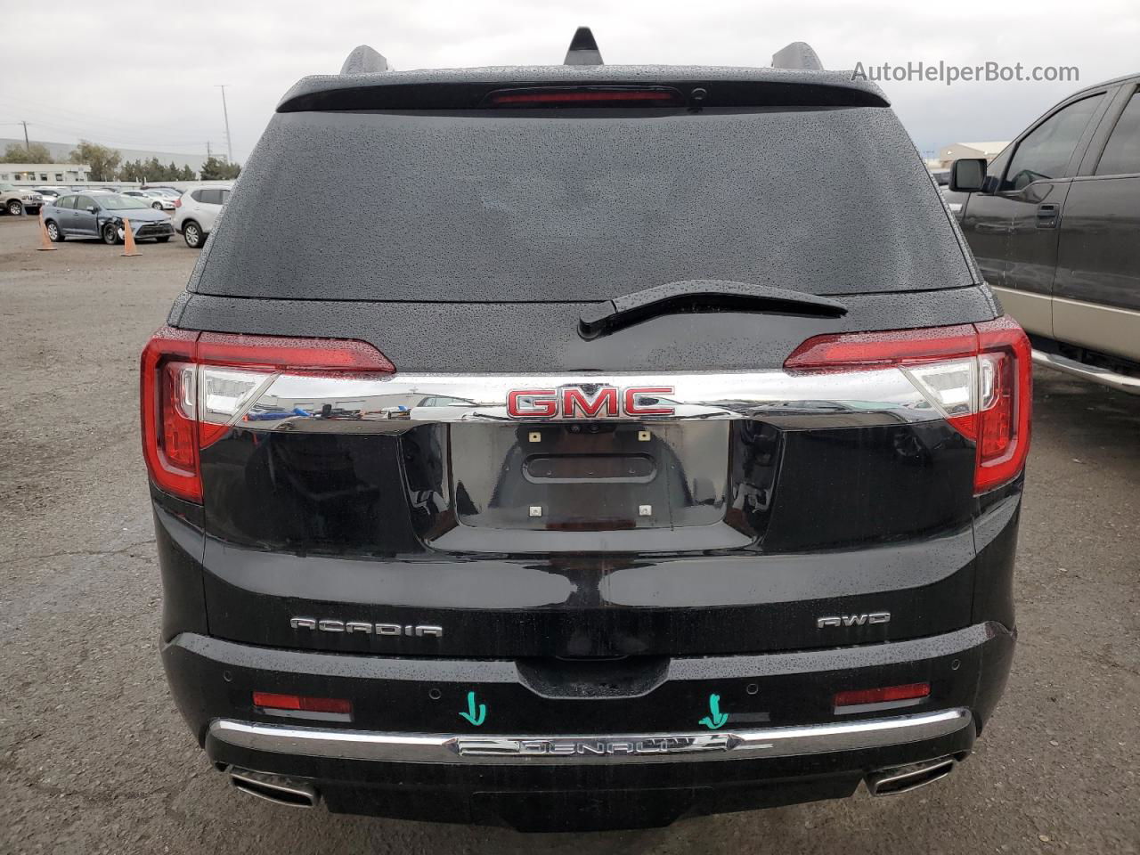 2020 Gmc Acadia Denali Black vin: 1GKKNXLS4LZ124633