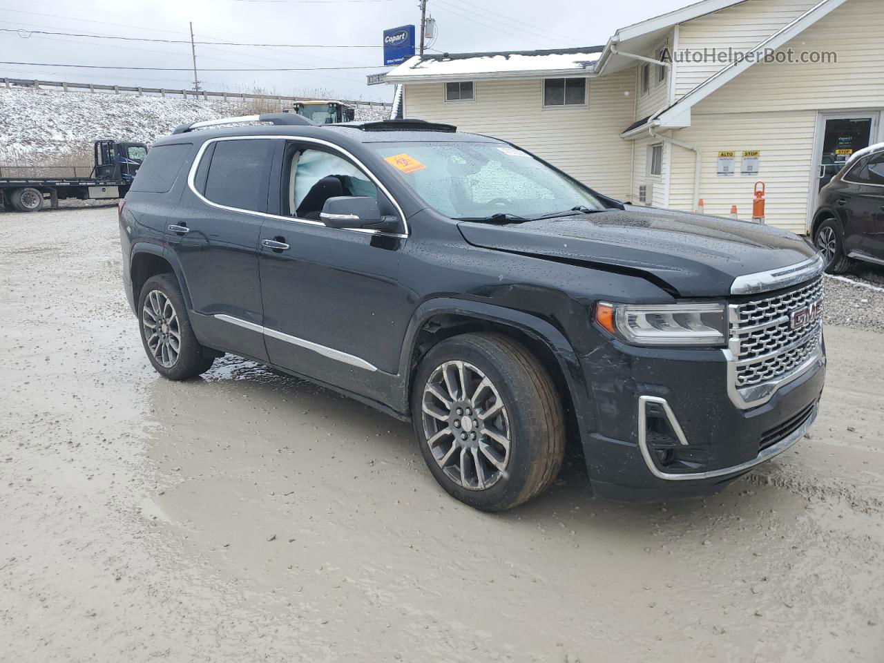 2020 Gmc Acadia Denali Черный vin: 1GKKNXLS4LZ211528