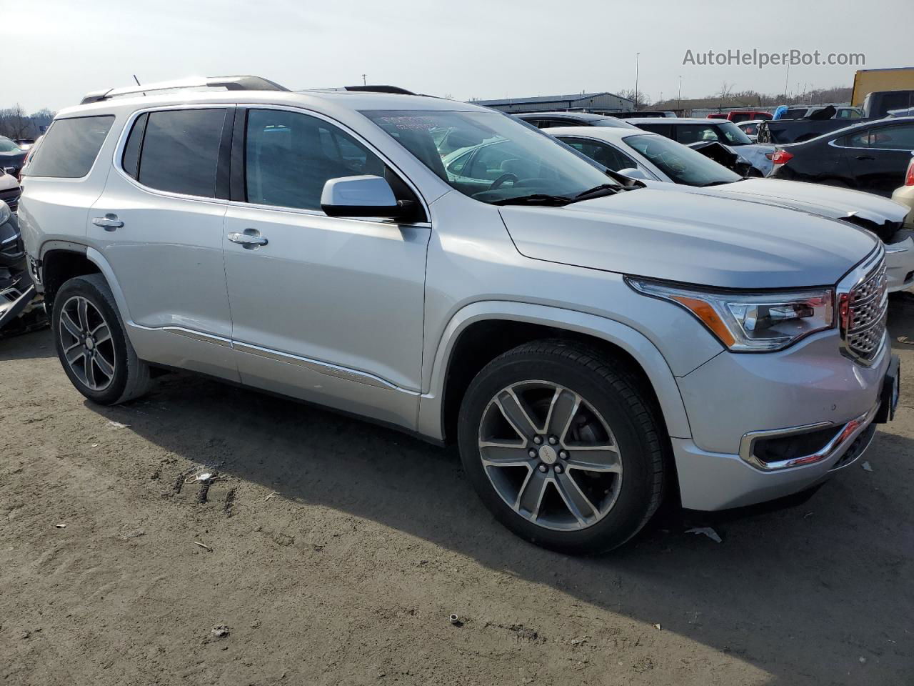 2019 Gmc Acadia Denali Silver vin: 1GKKNXLS5KZ112585