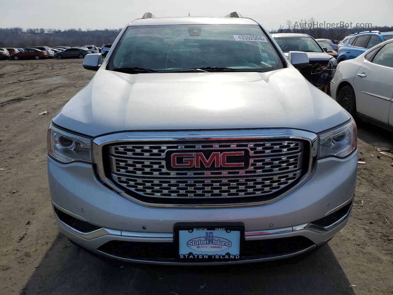 2019 Gmc Acadia Denali Silver vin: 1GKKNXLS5KZ112585