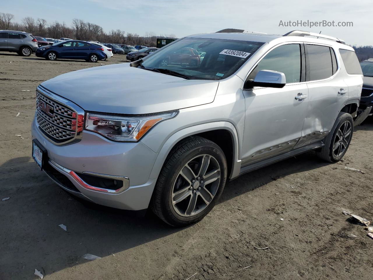 2019 Gmc Acadia Denali Silver vin: 1GKKNXLS5KZ112585