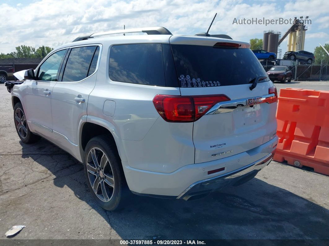 2019 Gmc Acadia Denali White vin: 1GKKNXLS5KZ299102