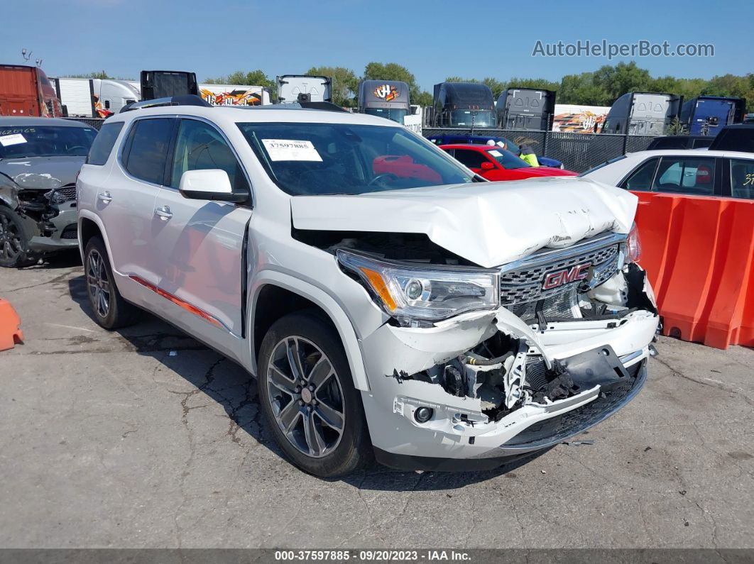 2019 Gmc Acadia Denali White vin: 1GKKNXLS5KZ299102