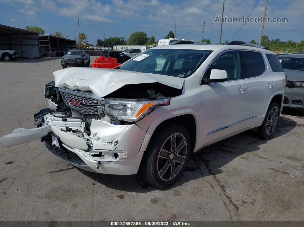 2019 Gmc Acadia Denali White vin: 1GKKNXLS5KZ299102