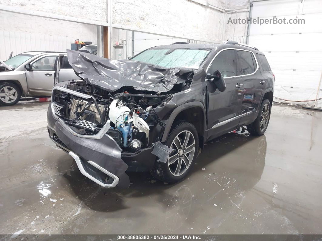 2019 Gmc Acadia Denali Серый vin: 1GKKNXLS6KZ100753