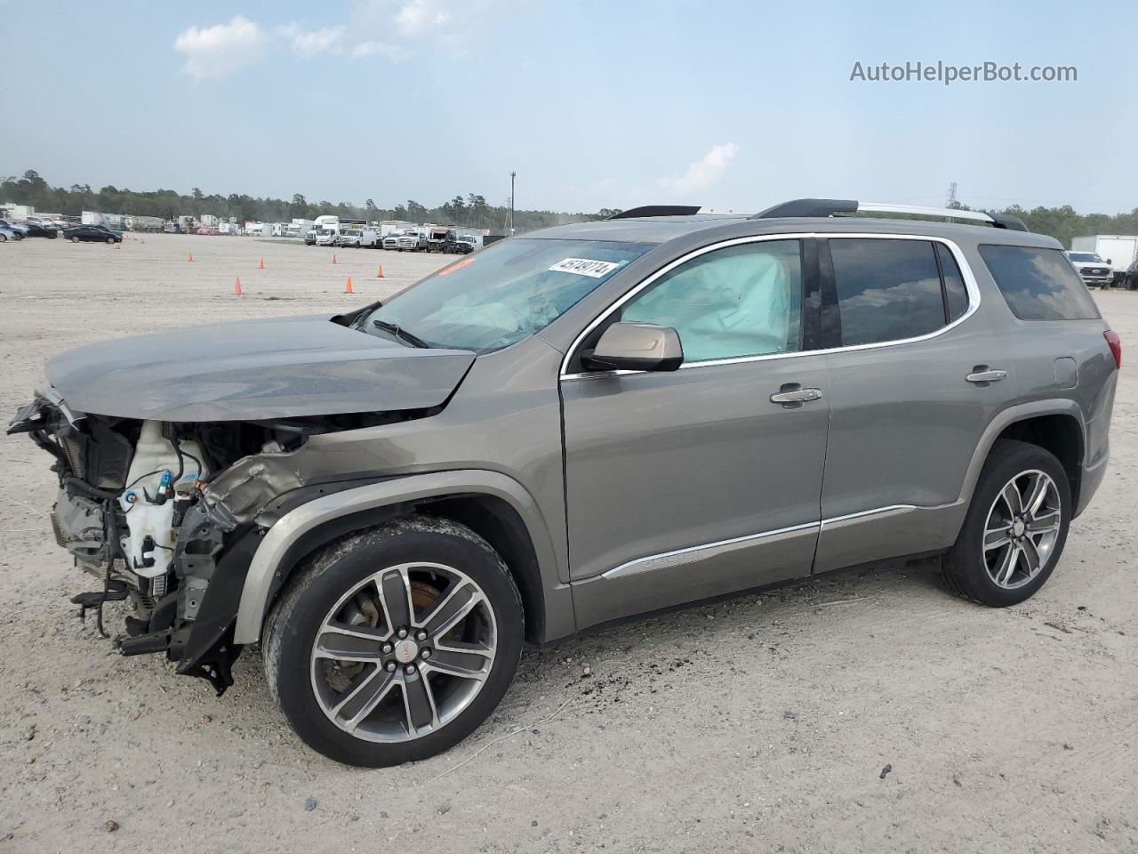 2019 Gmc Acadia Denali Gray vin: 1GKKNXLS6KZ249535