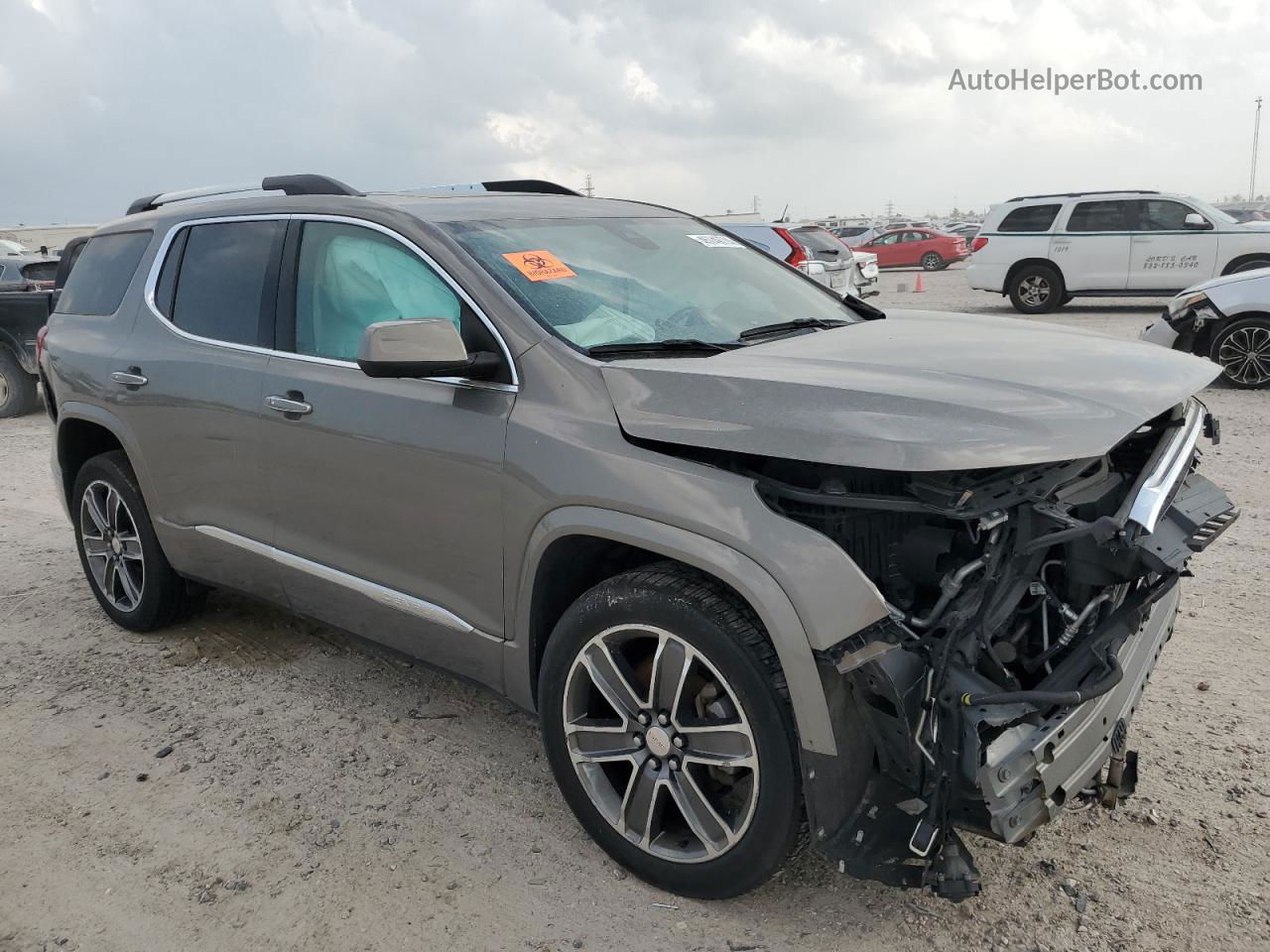 2019 Gmc Acadia Denali Gray vin: 1GKKNXLS6KZ249535