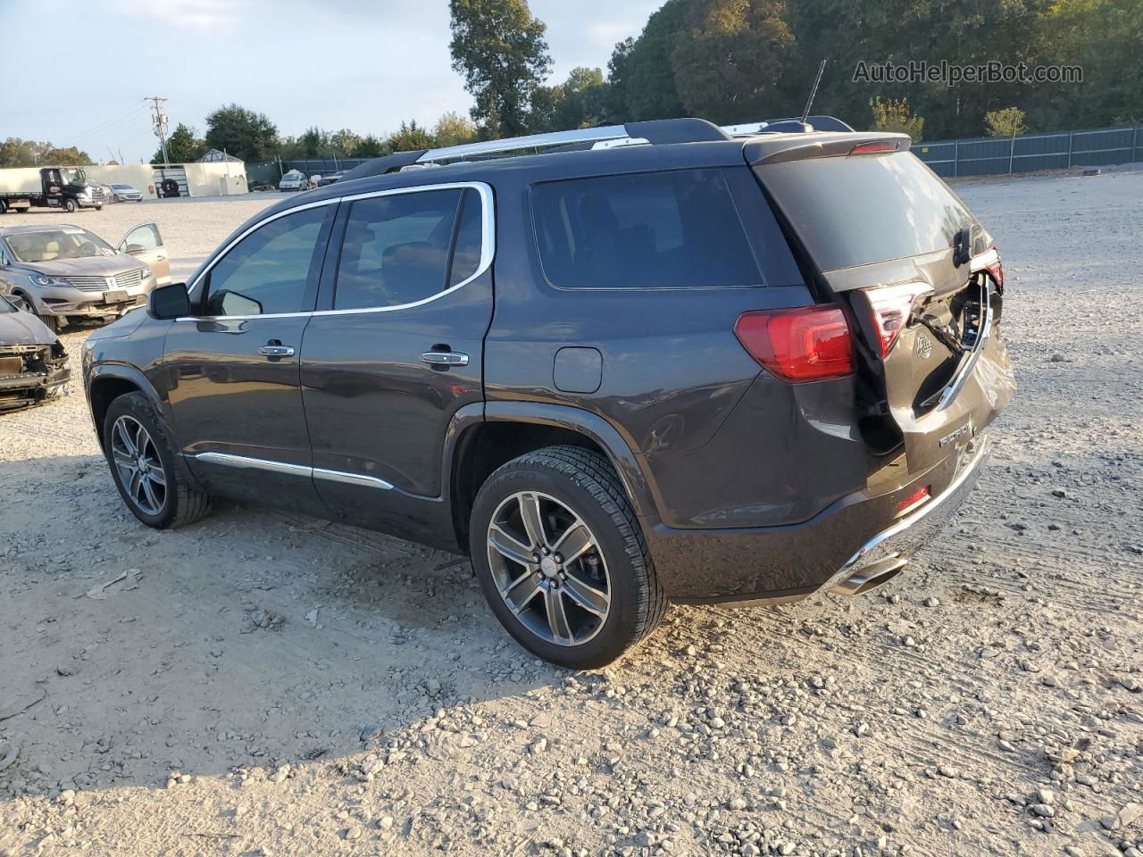 2019 Gmc Acadia Denali Коричневый vin: 1GKKNXLS7KZ155079