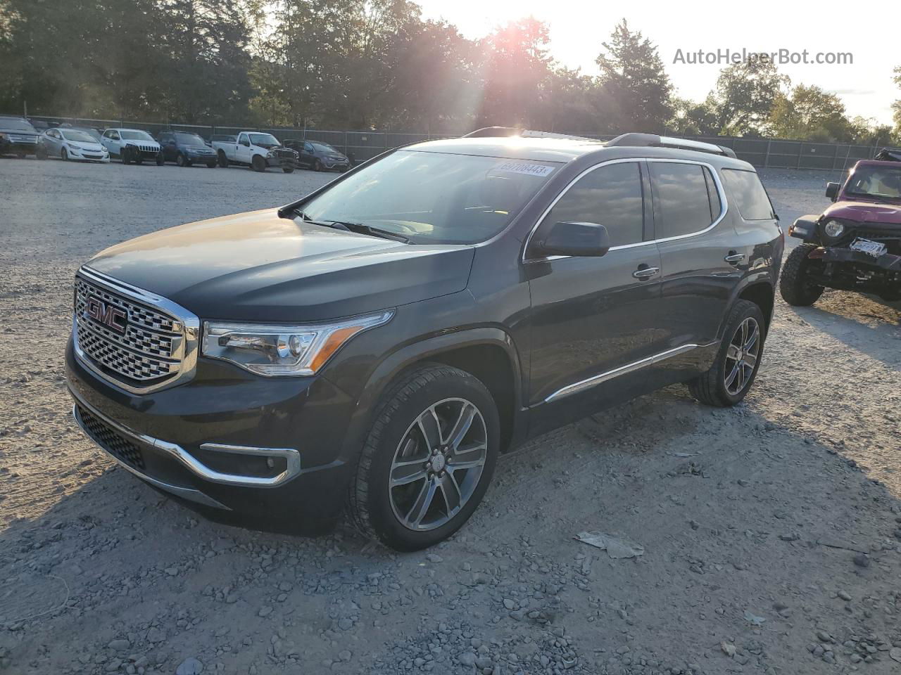 2019 Gmc Acadia Denali Коричневый vin: 1GKKNXLS7KZ155079