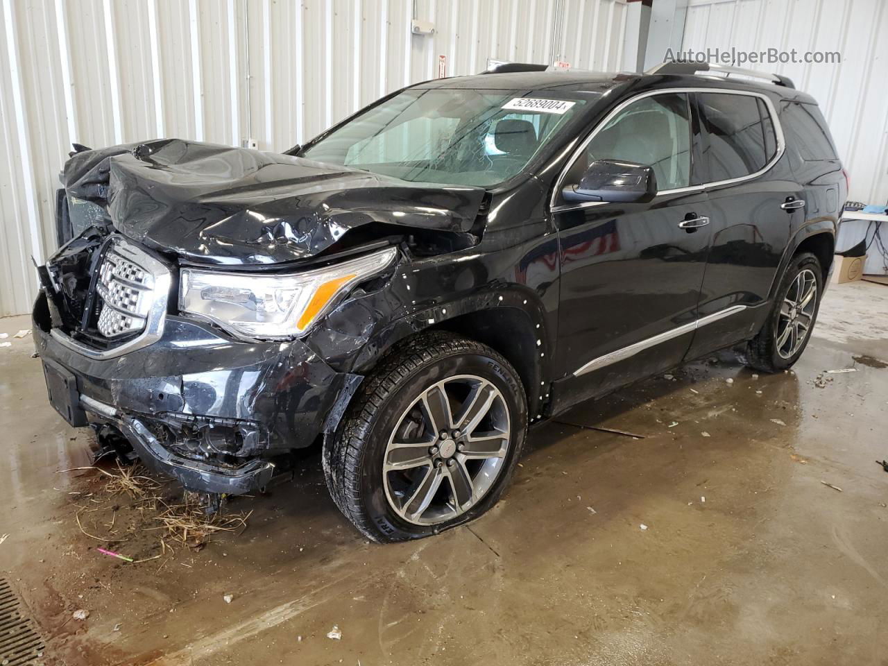 2014 Gmc Acadia Denali Black vin: 1GKKNXLS7KZ177678