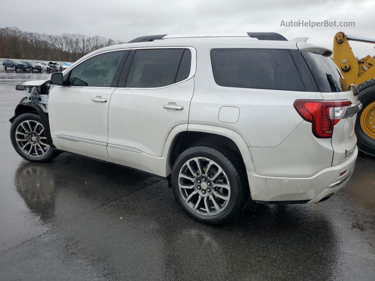 2020 Gmc Acadia Denali White vin: 1GKKNXLS7LZ228923