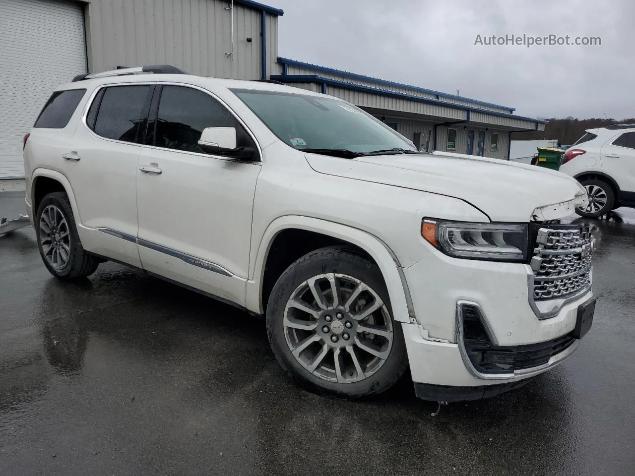 2020 Gmc Acadia Denali White vin: 1GKKNXLS7LZ228923