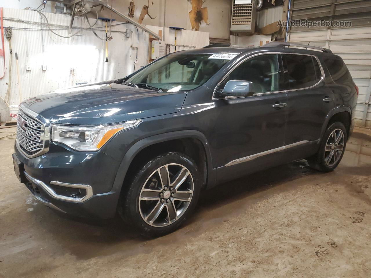 2019 Gmc Acadia Denali Серый vin: 1GKKNXLS8KZ148836