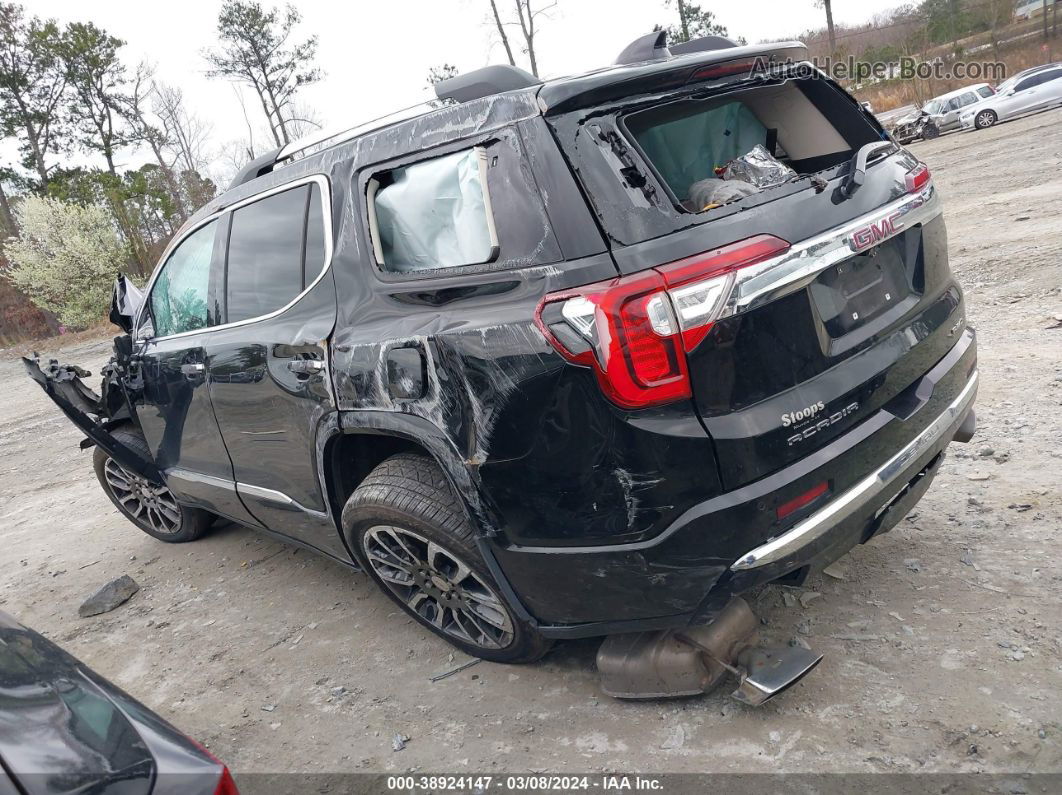 2020 Gmc Acadia Awd Denali Черный vin: 1GKKNXLS8LZ116793