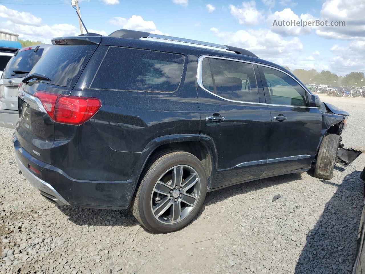 2019 Gmc Acadia Denali Black vin: 1GKKNXLS9KZ100181