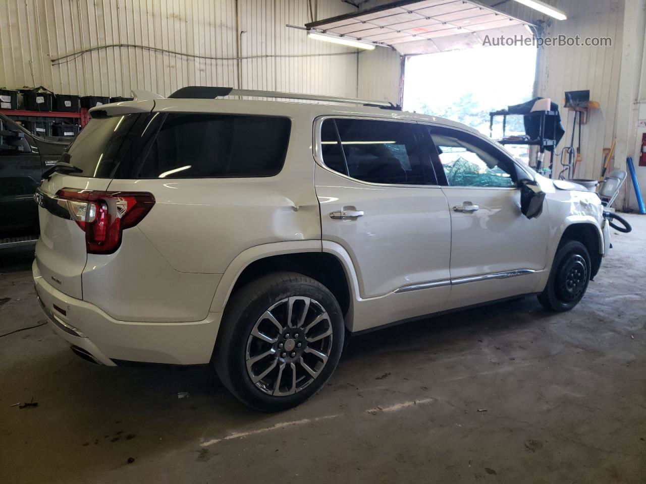 2020 Gmc Acadia Denali White vin: 1GKKNXLS9LZ218121