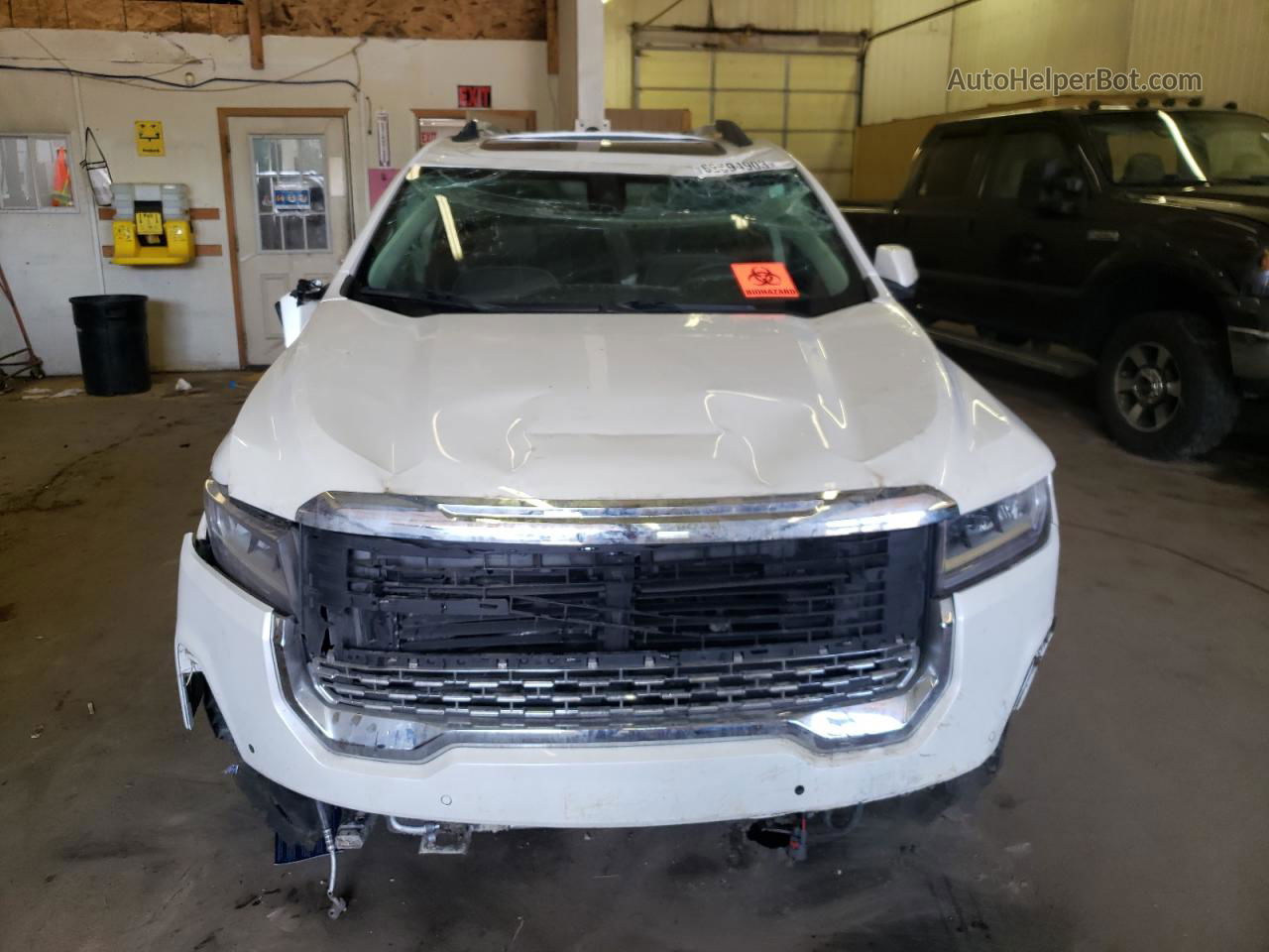 2020 Gmc Acadia Denali White vin: 1GKKNXLS9LZ218121