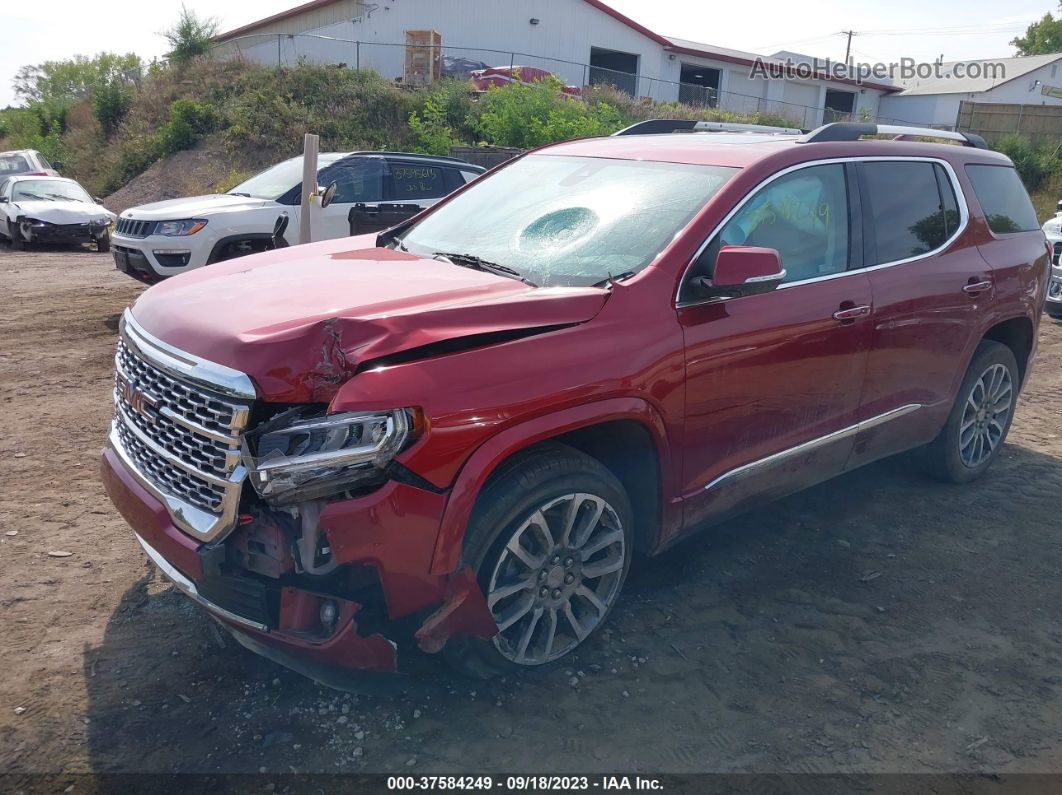 2020 Gmc Acadia Awd Denali Красный vin: 1GKKNXLSXLZ187865