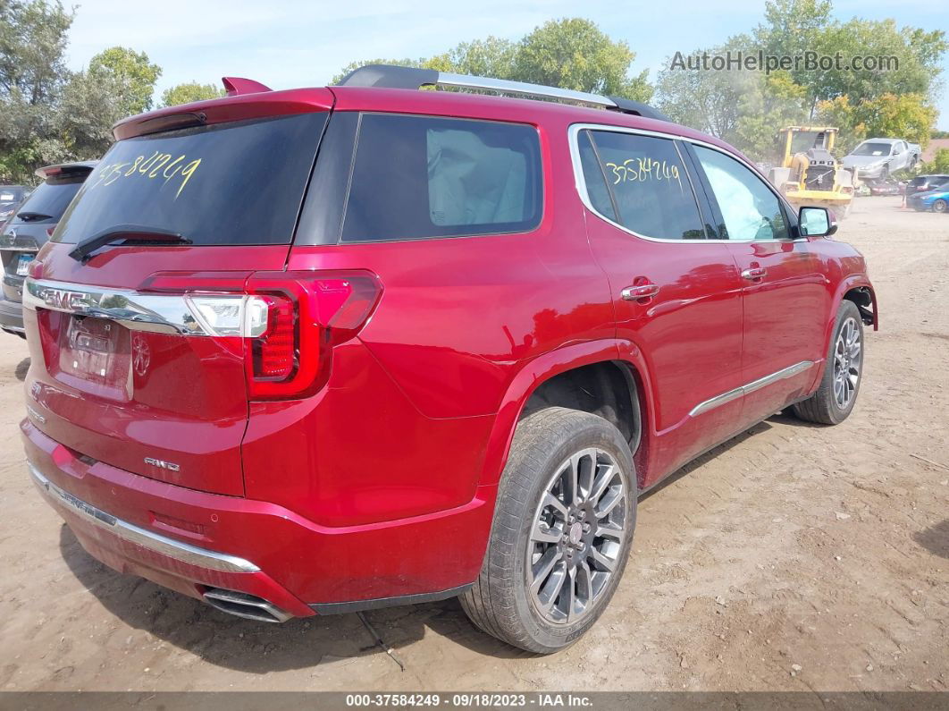 2020 Gmc Acadia Awd Denali Красный vin: 1GKKNXLSXLZ187865