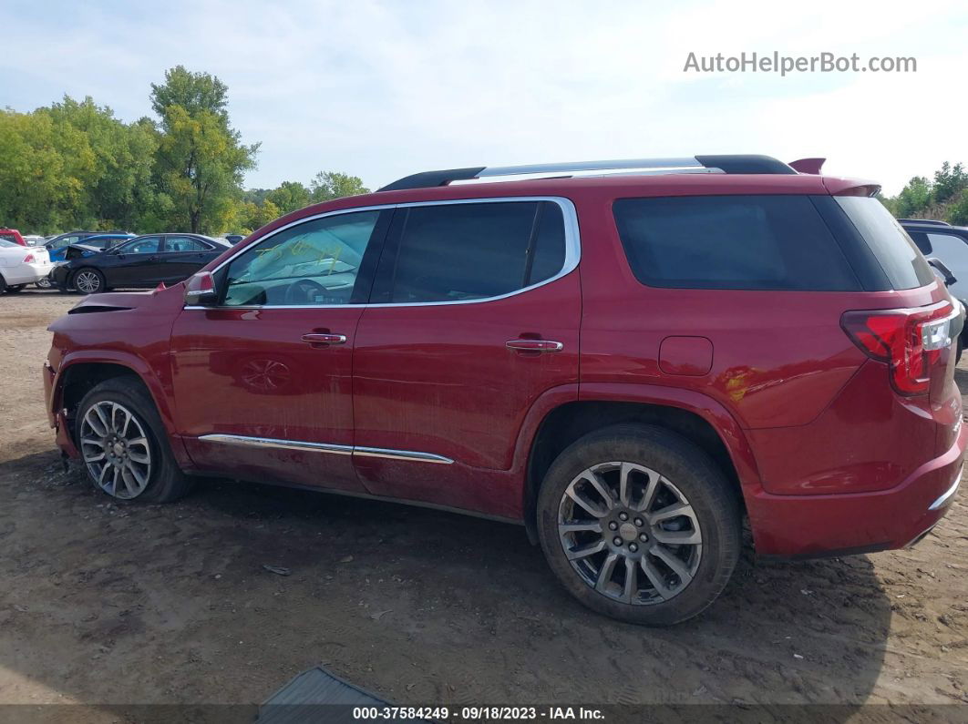 2020 Gmc Acadia Awd Denali Красный vin: 1GKKNXLSXLZ187865