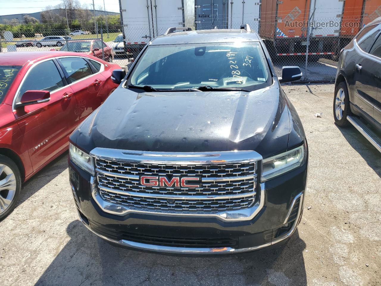 2020 Gmc Acadia Denali Black vin: 1GKKNXLSXLZ231427