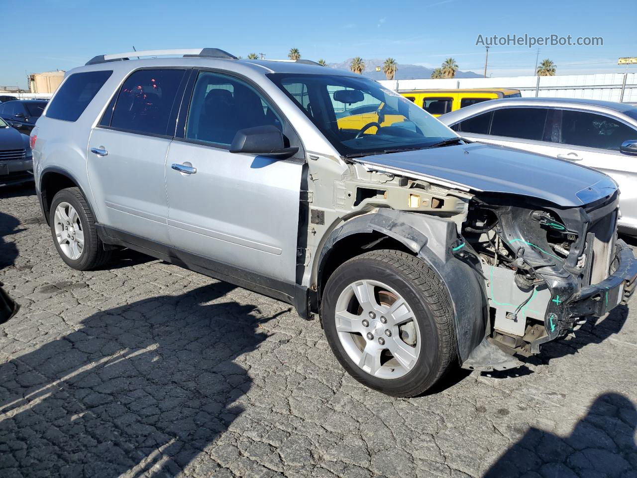 2012 Gmc Acadia Sle Серебряный vin: 1GKKRNED0CJ201987