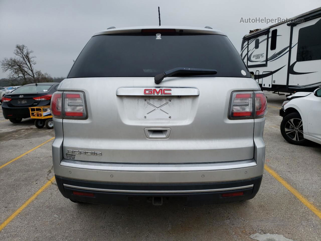 2013 Gmc Acadia Sle Silver vin: 1GKKRNED0DJ148385