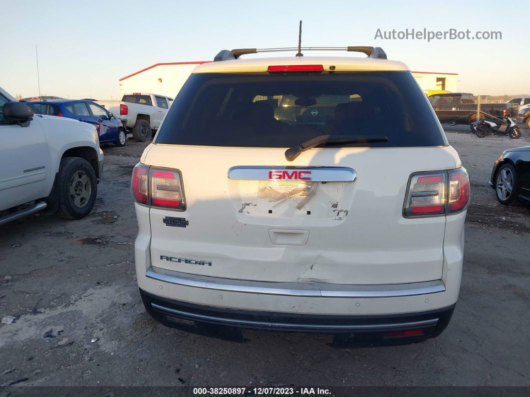 2013 Gmc Acadia Sle-1 White vin: 1GKKRNED0DJ173772